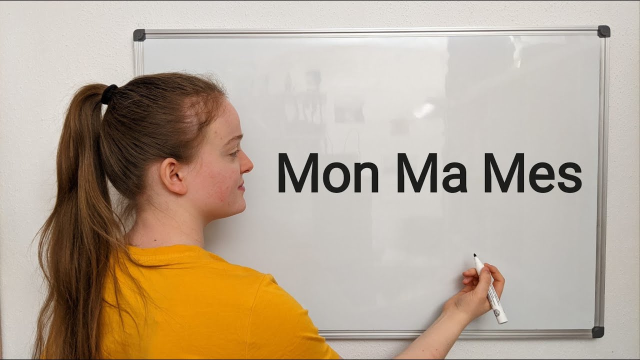 Mon Ma Mes / Possessivpronomen / franz&ouml;sische Grammatik // quELKEchose