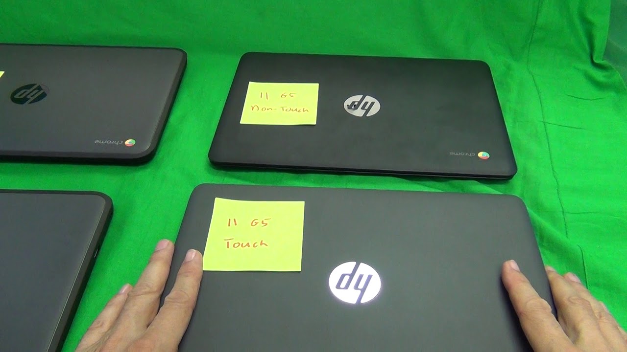Differences Between HP Chromebook 11 G5 and G5 EE, Touch and Non-Touch