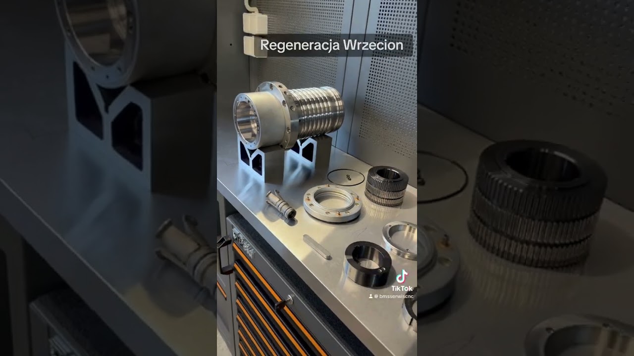 Regeneracja Wrzeciona CELLS 10 000rpm. Spindle Repair. Naprawa Wrzecion BMS SERWIS WRZECION