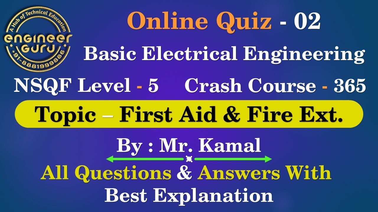 Online Quiz - 02 || Crash Course - 365 (Electrical) || I.T.I. & Polytechnic Special