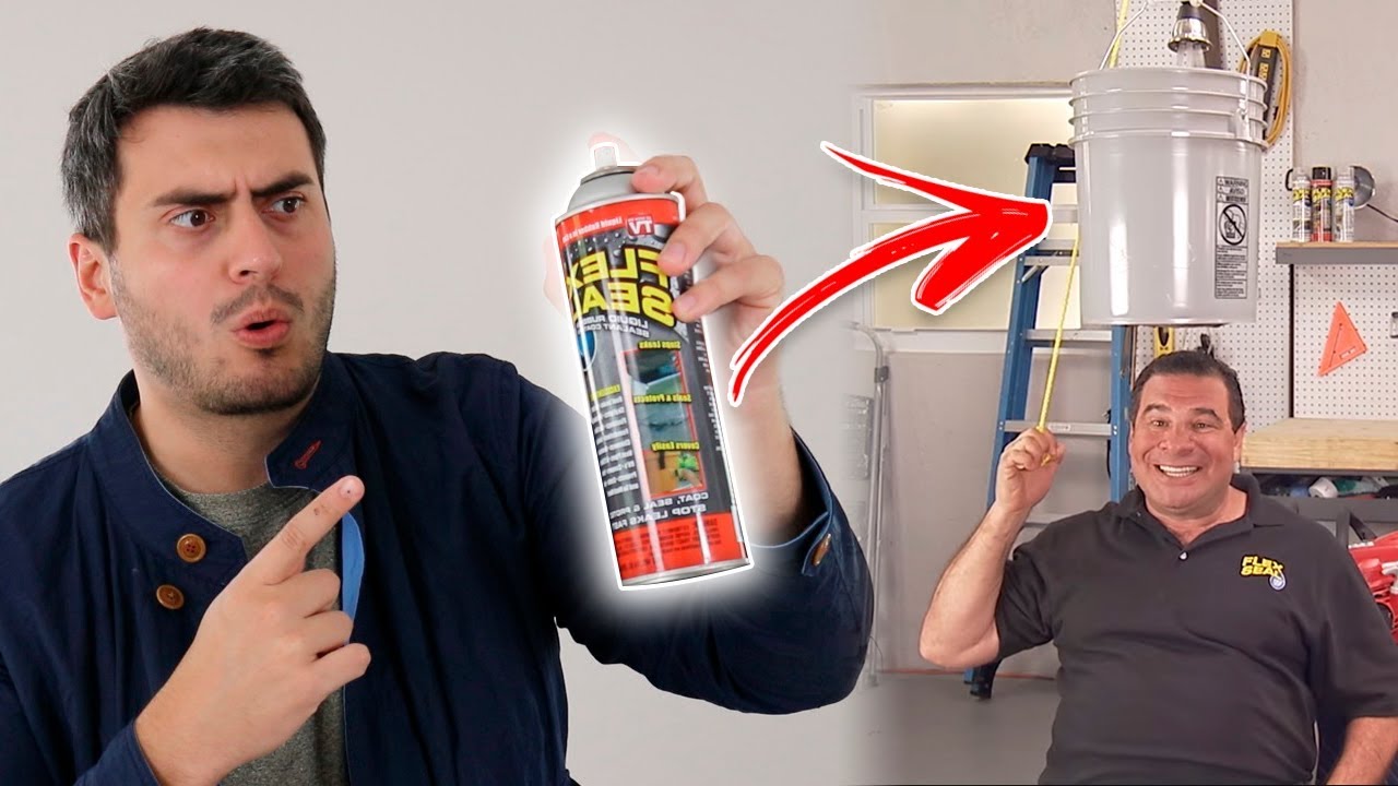 COMPREI O FAMOSO SPRAY DO COMERCIAL AMERICANO! FUNCIONA MESMO? (FLEX SEAL)