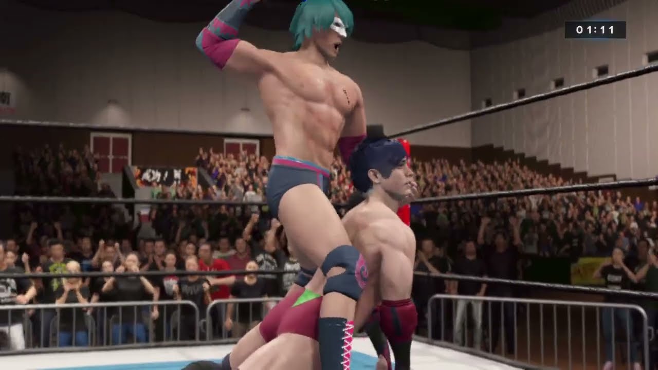 Brant Vs Sampo (Wrestling Gear Ironman Match)