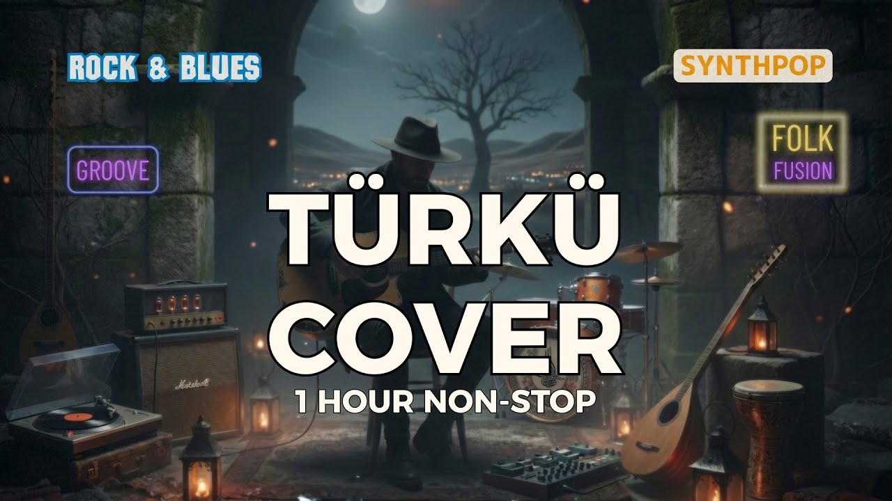 1 Saat Kesintisiz Türkü Cover | Blues, Dark Folk, Funk & Synthpop Yolculuğu (Mix)