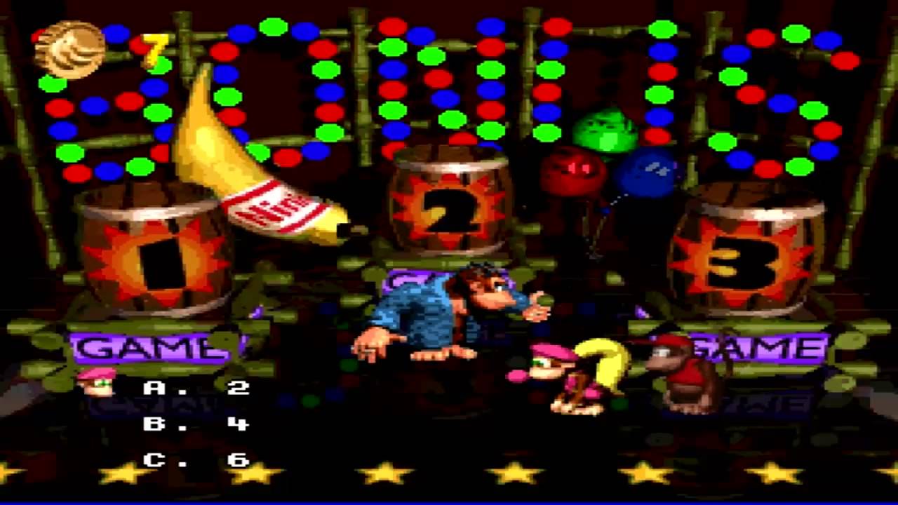 Donkey Kong Country 2 Gang Plank Galleon's Swanky Kong