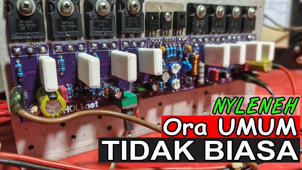 Amplifier Aneh, Tidak Umum Dan Tidak Biasa - SABFET 400