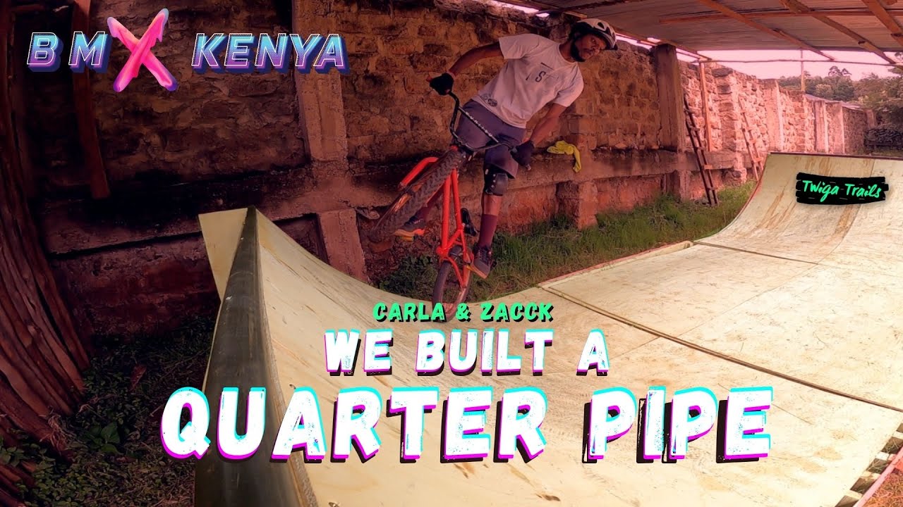 BMX Quarter Pipe Build