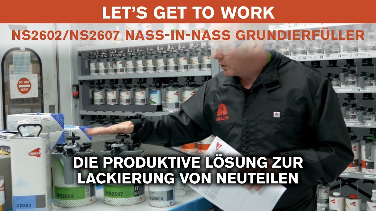 NS2602/NS2607 Nass-in-Nass Grundierfüller: Die produktive Lösung zur Lackierung von Neuteilen