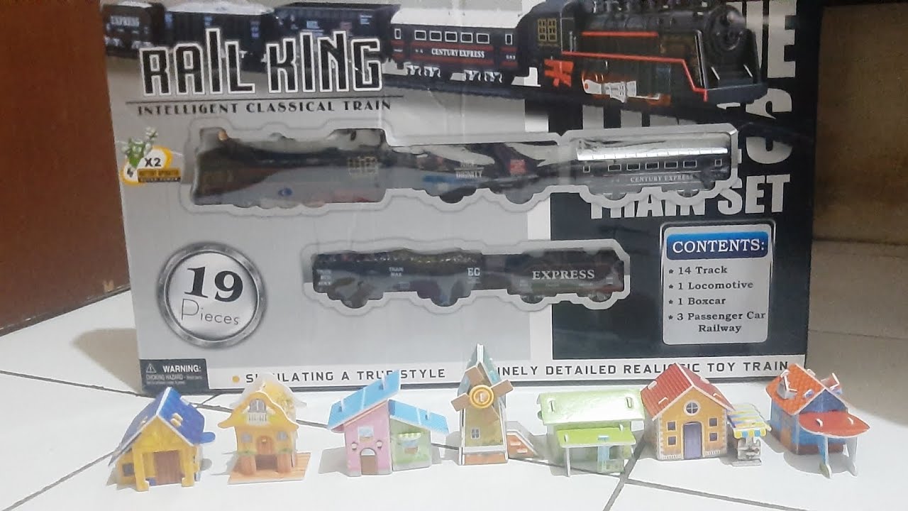 ASMR-Diorama Rail King New Vintage type vs Rail King old vintage type on new track|RAIL KING