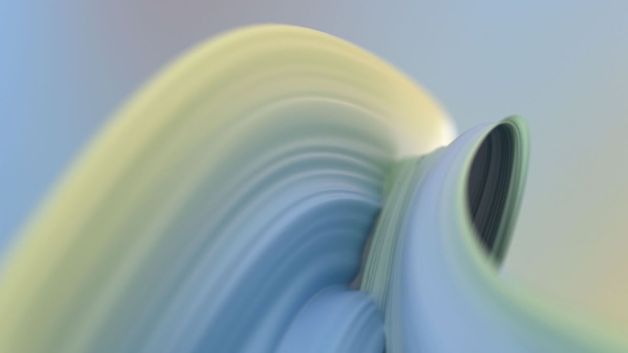 Урок по Cinema 4D и Octane — простые абстрактные завитки