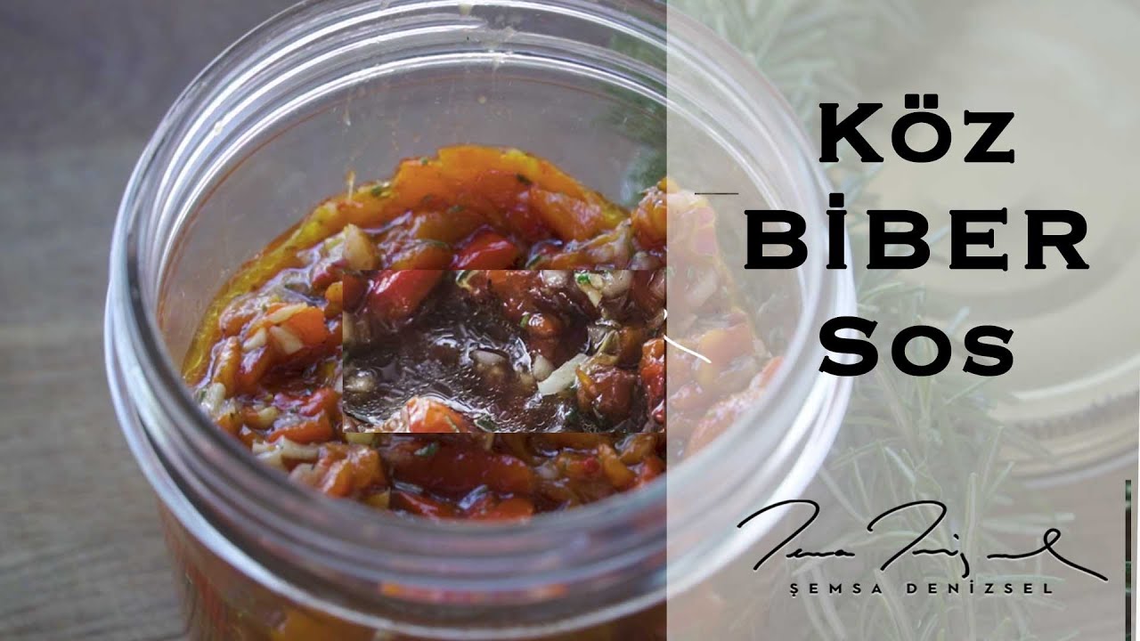 Köz Biber Sos | Şemsa Denizsel