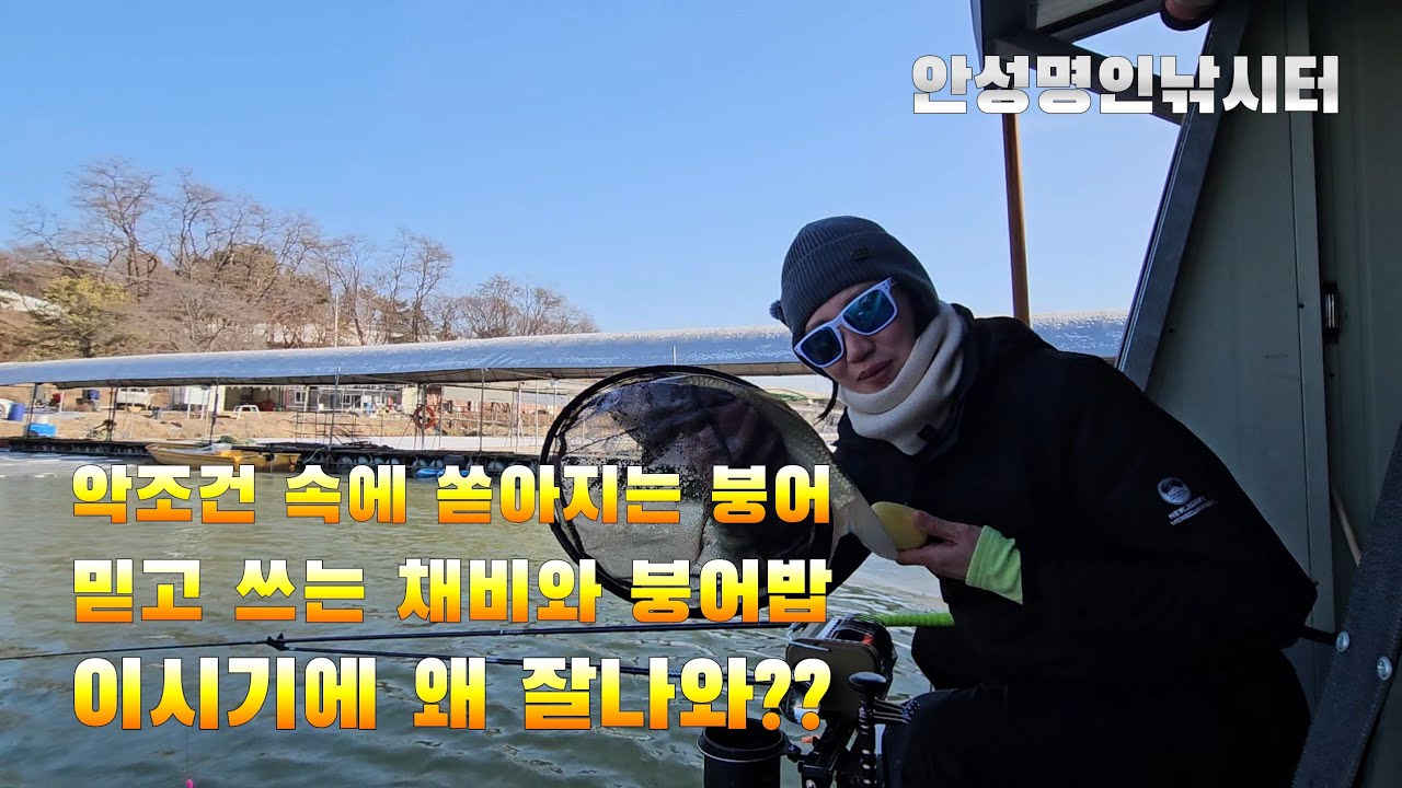 이곳은 왜 붕어가 잘나올까요??  안성명인낚시터...