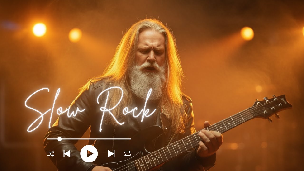 🎸🎶 Classic Slow Rock Mix – Deep Feelings 🌙 & Long Listening