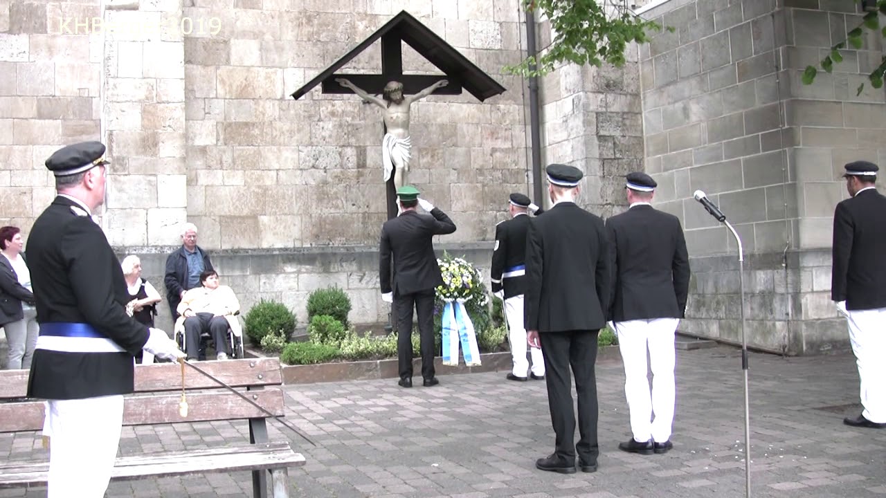Kranzniederlegung am 17.08.2019 / Stadtschützenfest -Marsberg
