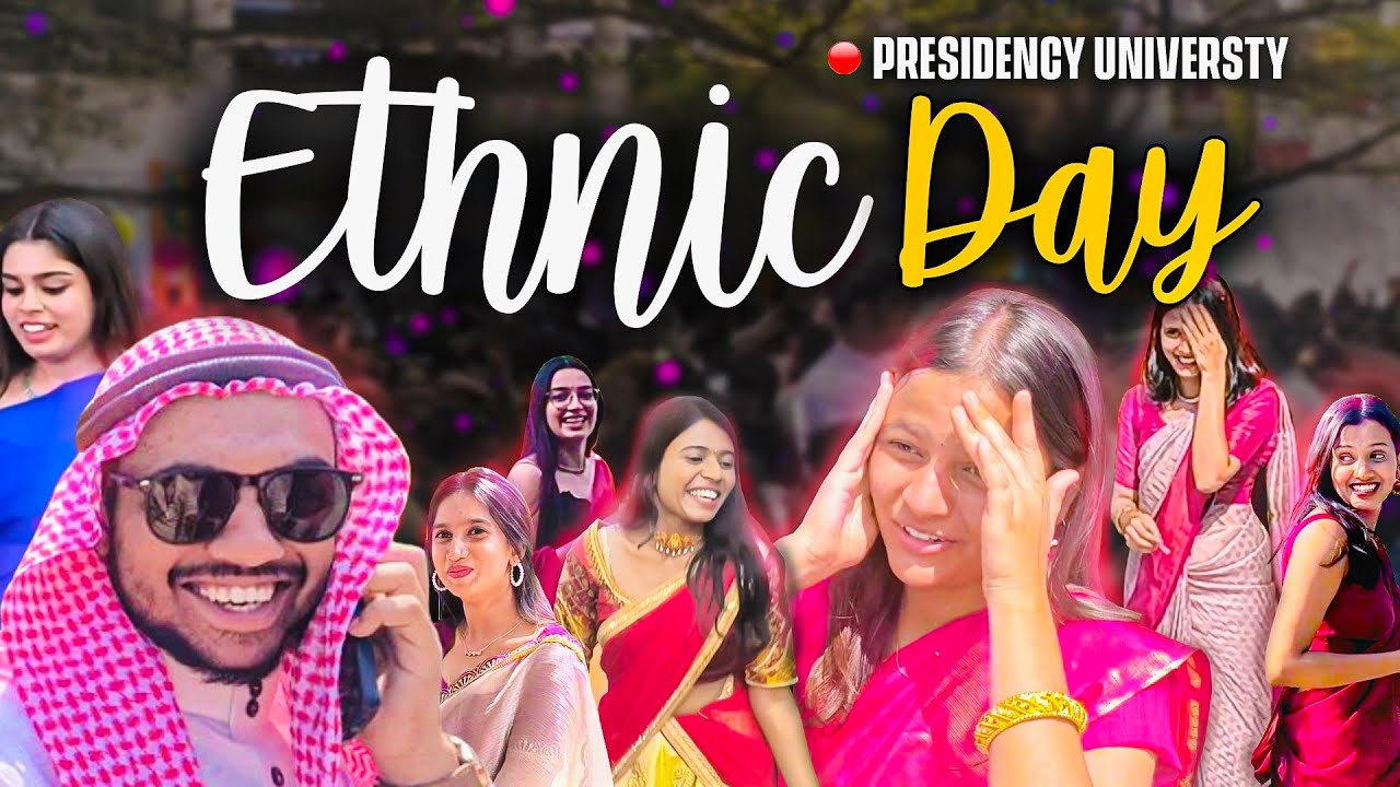 Ethnic Day 2025 🎉 | Presidency University College Fest Vlog | Truth or Dare Challenge 😍 | Banglore 