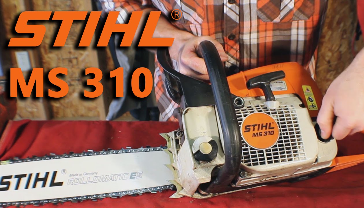 Stihl MS 310 Review and cut