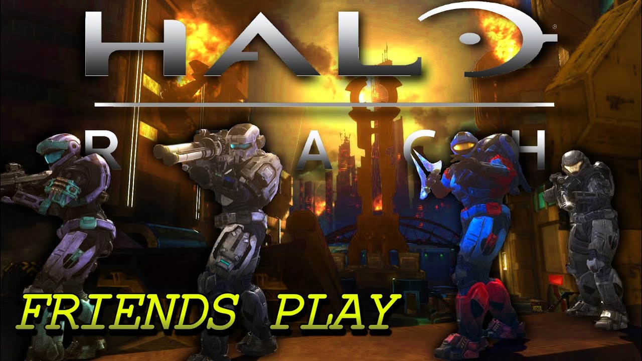 Группа друзей против Halo Reach