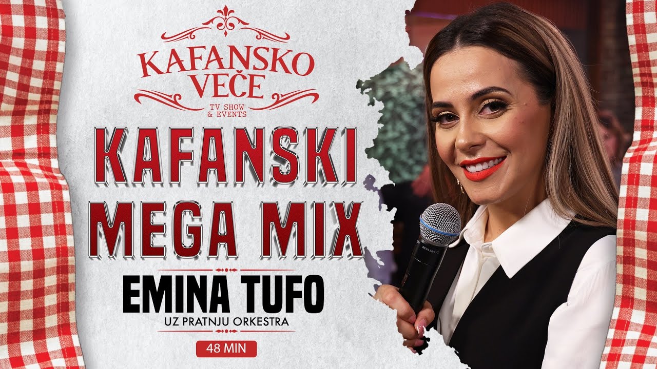 EMINA TUFO - KAFANSKI MEGA MIX3 48MIN | UZIVO | (ORK  ACE STOJNEVA) | 2023 | KAFANSKO VECE