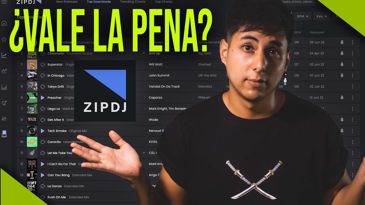 🔥Como bajar musica electronica🔥 (ZIPDJ) Tech house, techo, house, EDM, big room.