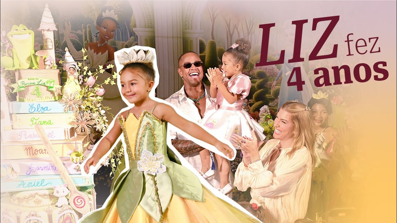 4 ANOS DE LIZ: A FESTA DAS PRINCESAS!!! 