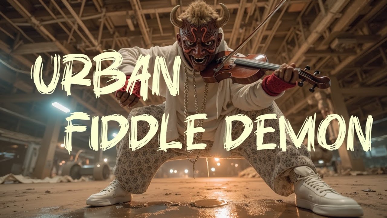 Demon Fiddle Groove | Industrial Hip-Hop Violin Beat ~ Gritty Urban Vibe