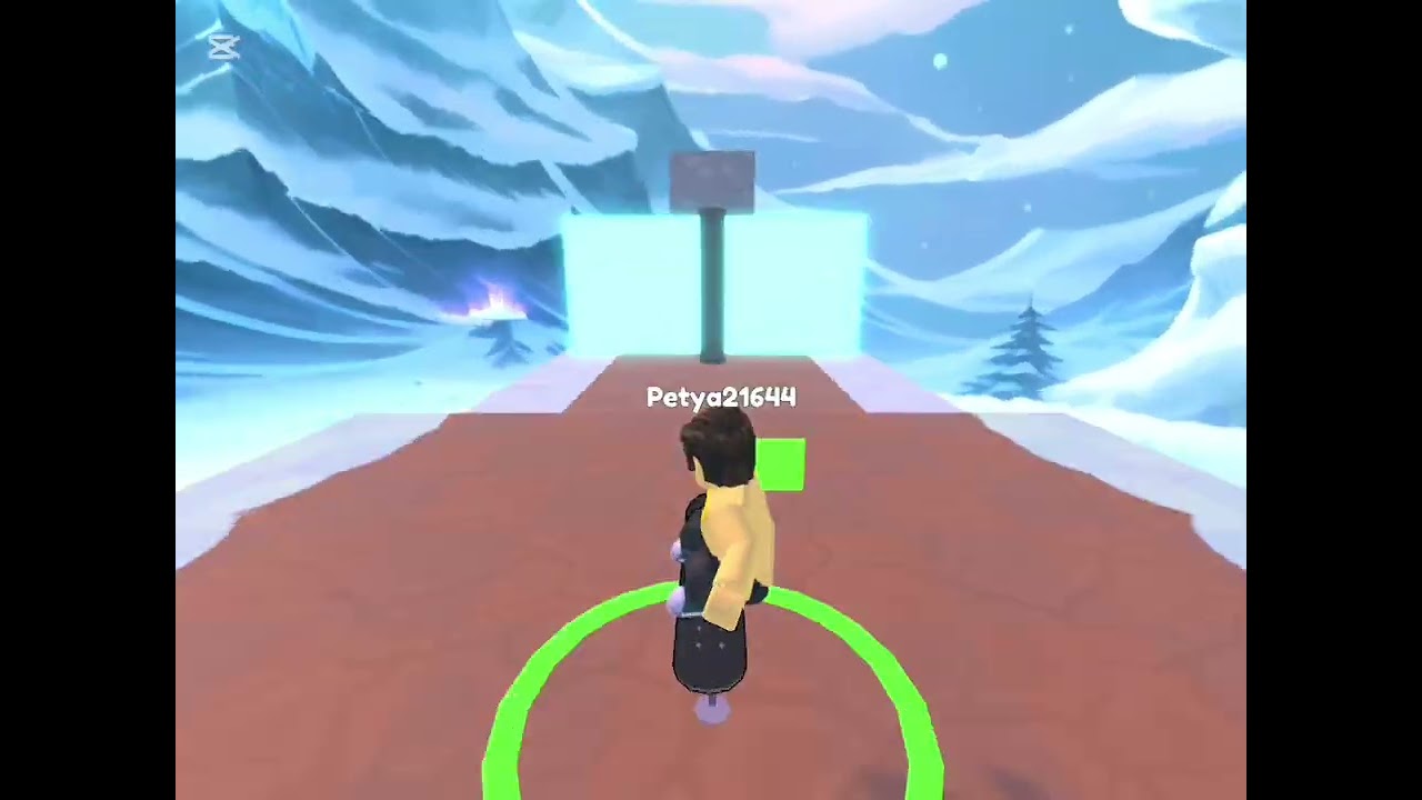 Playing the skateboard obby🫣🤔