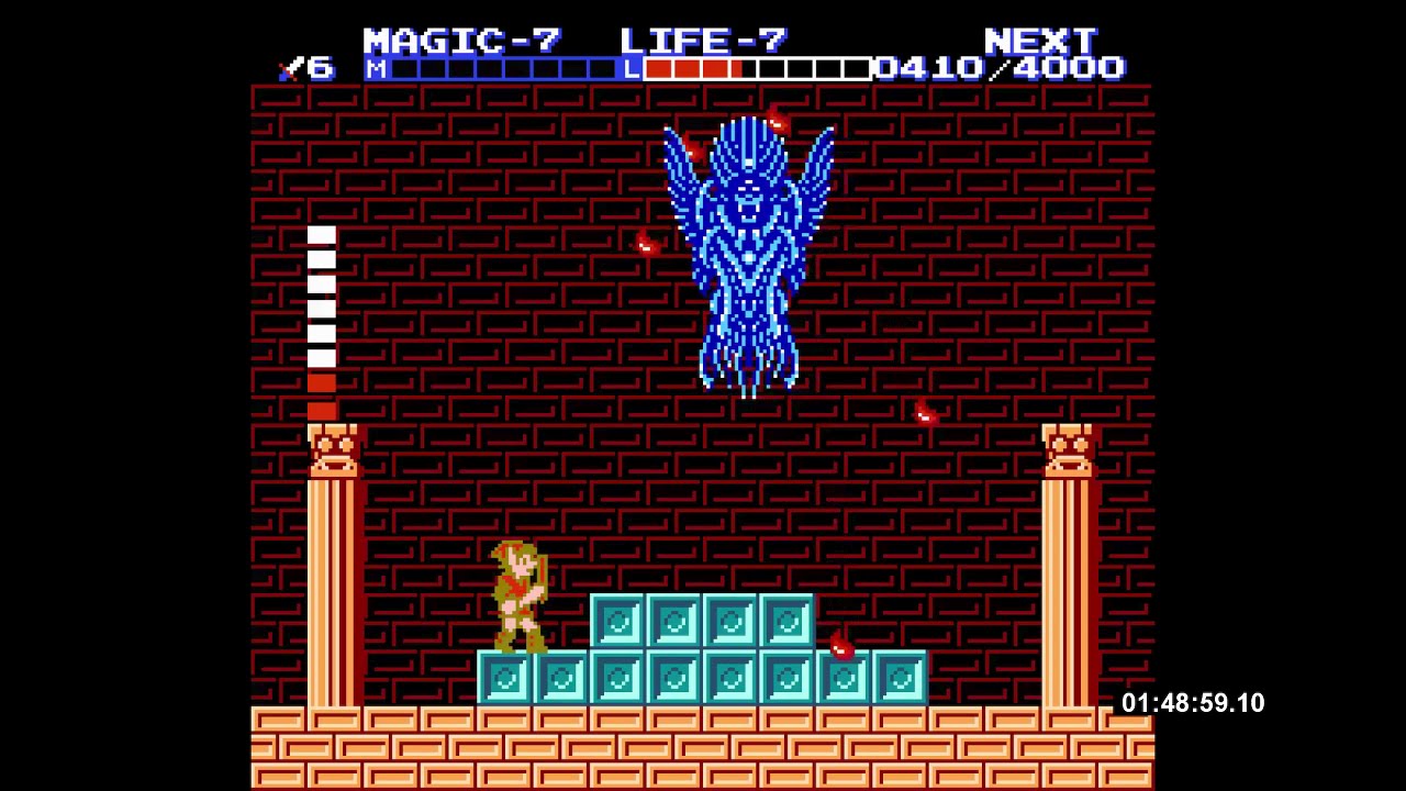 Zelda II speedrun attempt: 1:49:51