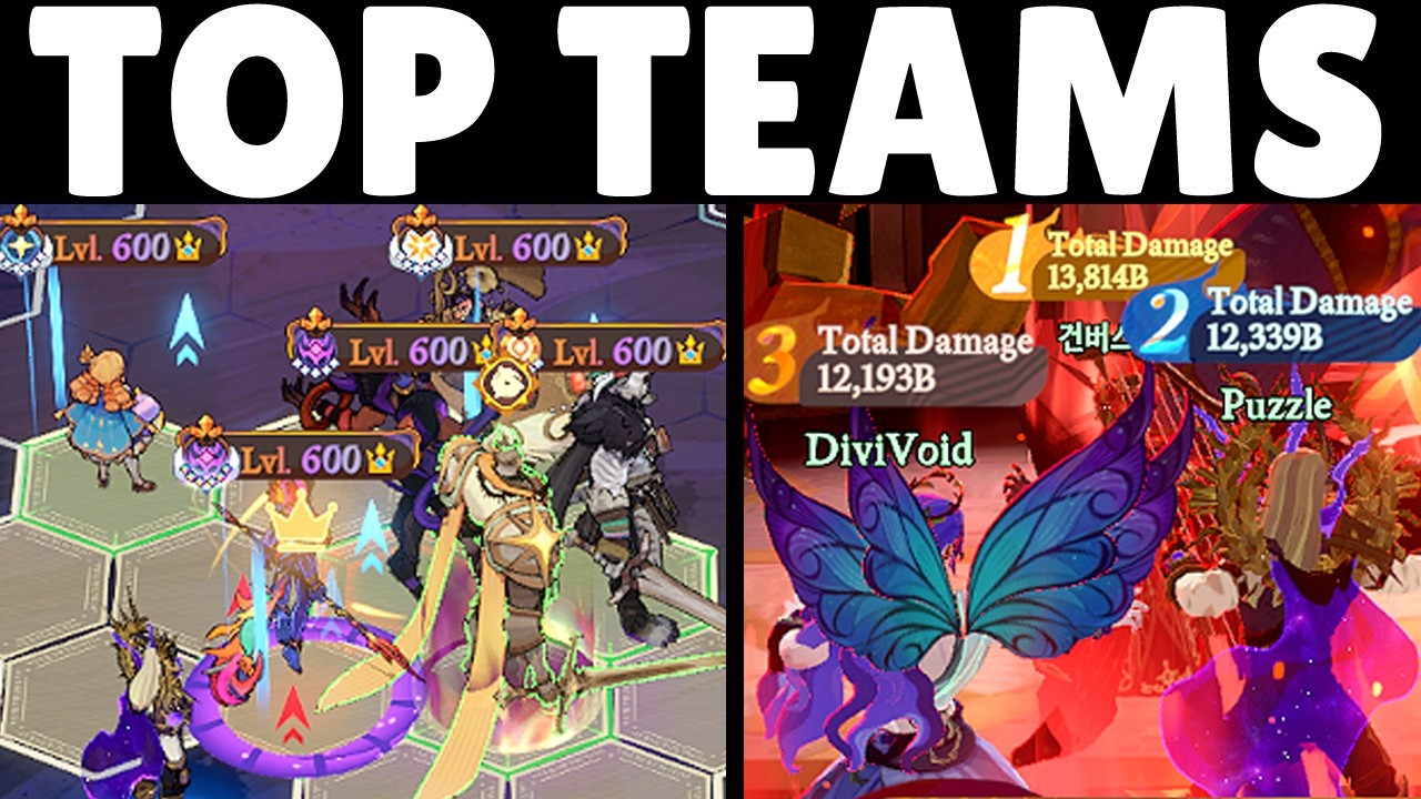 The BEST Guild Duel GLYPHSHADE Teams! AFK Journey