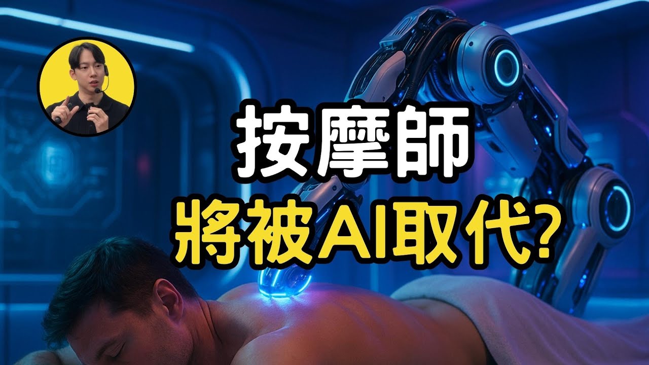 AI按摩手臂要搶走人類飯碗？按摩師的未來只剩5年？