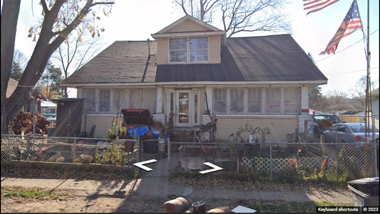 Hoarder House Demolition After Fire.