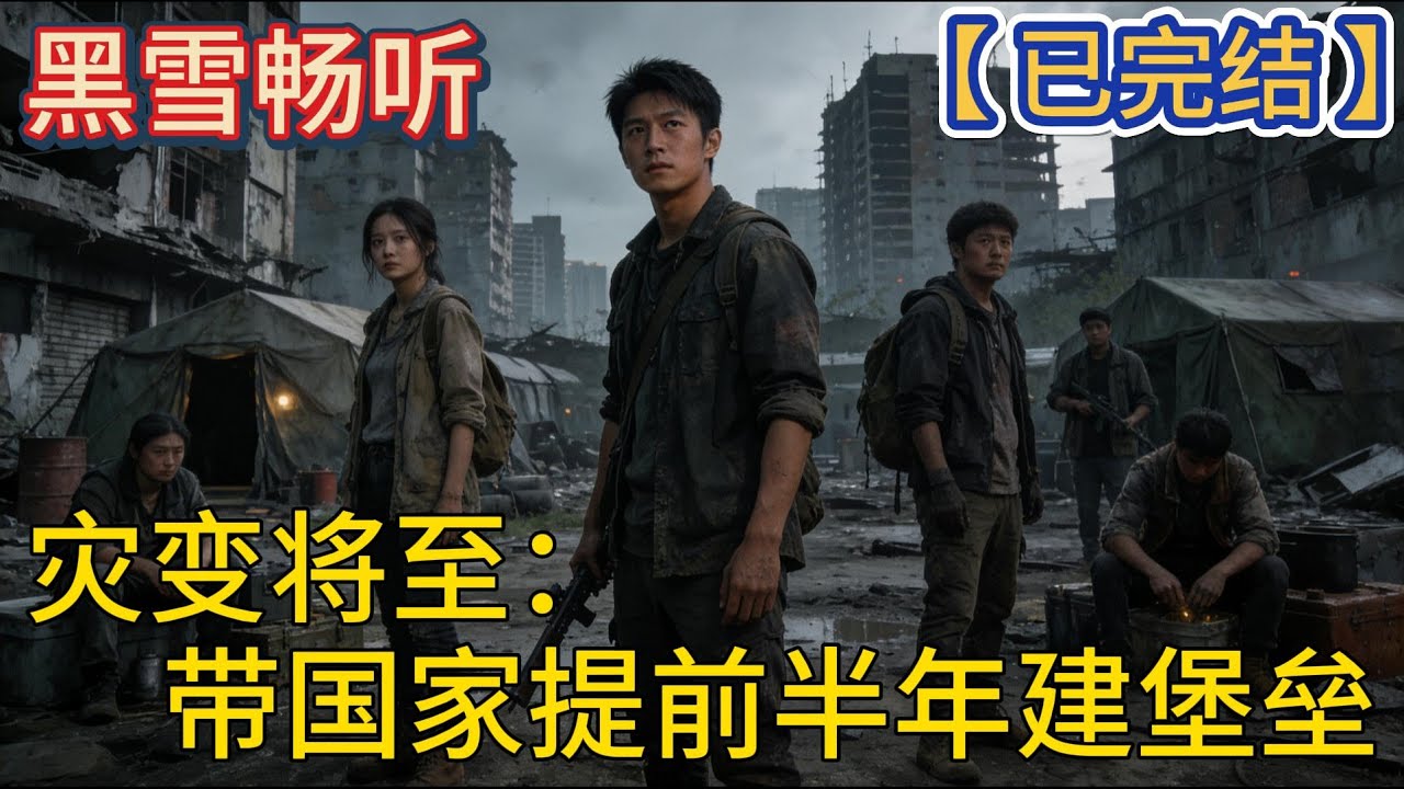 【已完结】🔥《灾变将至：带国家提前半年建堡垒》🔥#重生 #基建 #求生 #末世 #科幻 #一口气看完 #有声小说