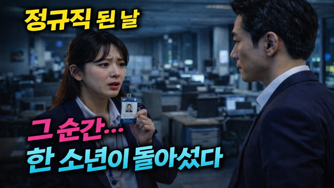 정규직이 된 날 모든 것이 무너졌습니다 팀장의 차가운 한마디가 그녀의 인생을 바꾸었습니다 | 인생사연 | 오디오북 | 삶의지혜