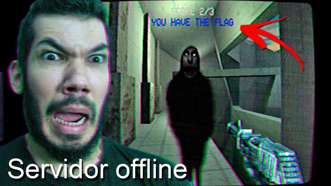 JOGO DE TERROR DA ERA PS1 EM UM SERVIDOR ONLINE ABANDONADO | No Players Online