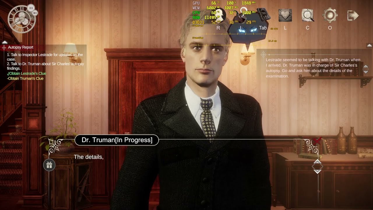 Detective Sherlock: Shadow Stalker (on Steam) Demo First Look