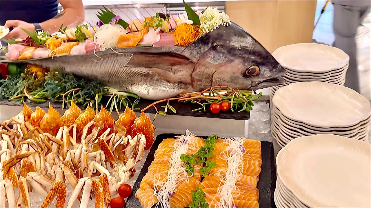 BRUNCH at BEL ETAGE LUXURY HOTEL AYCE ALL YOU CAN EAT @ St Regis HOTEL South Jakarta Indonesia