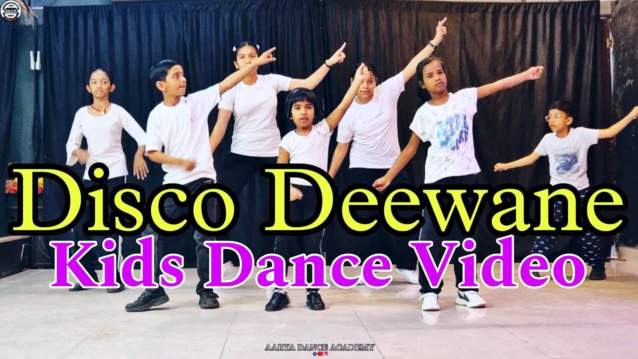 Disco deewane// Student Of The Year// Dance Video By kids Of ADA #dance #video #bollywooddance