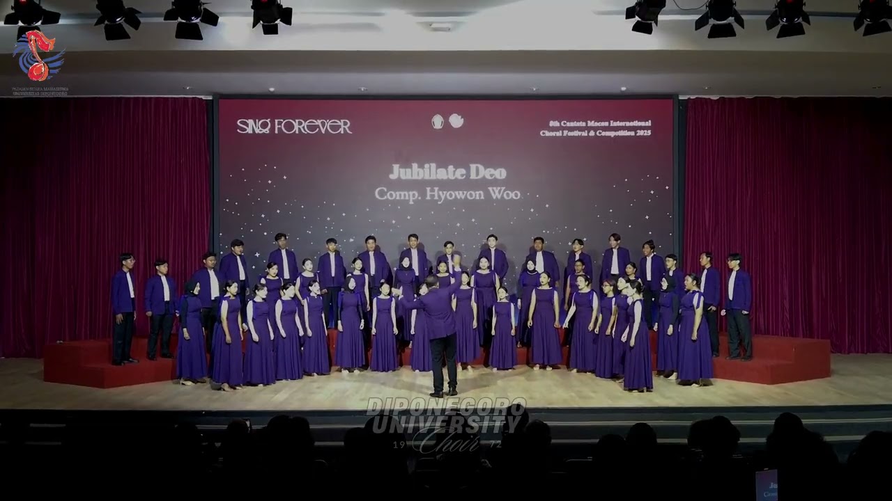 Jubilate Deo ( Hyo Won Woo ) - Diponegoro University Choir