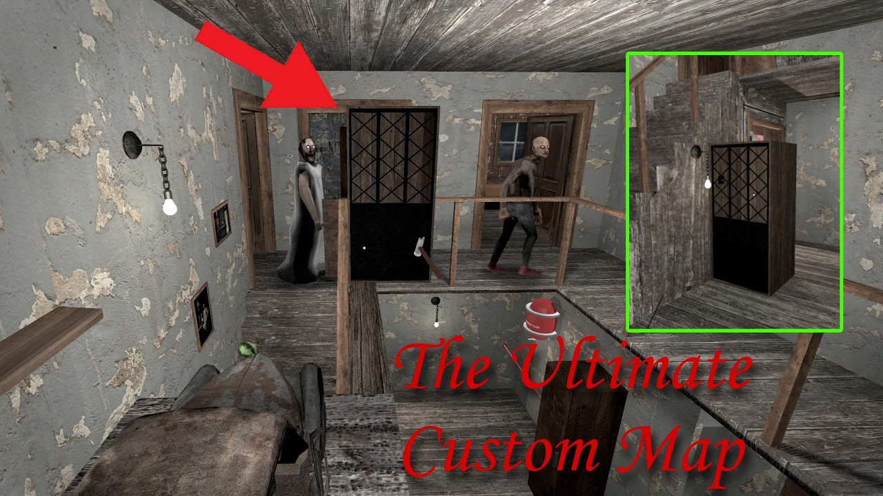 Granny Recaptured PC in The Ultimate Custom Map v1.3.0 - (Showcase)