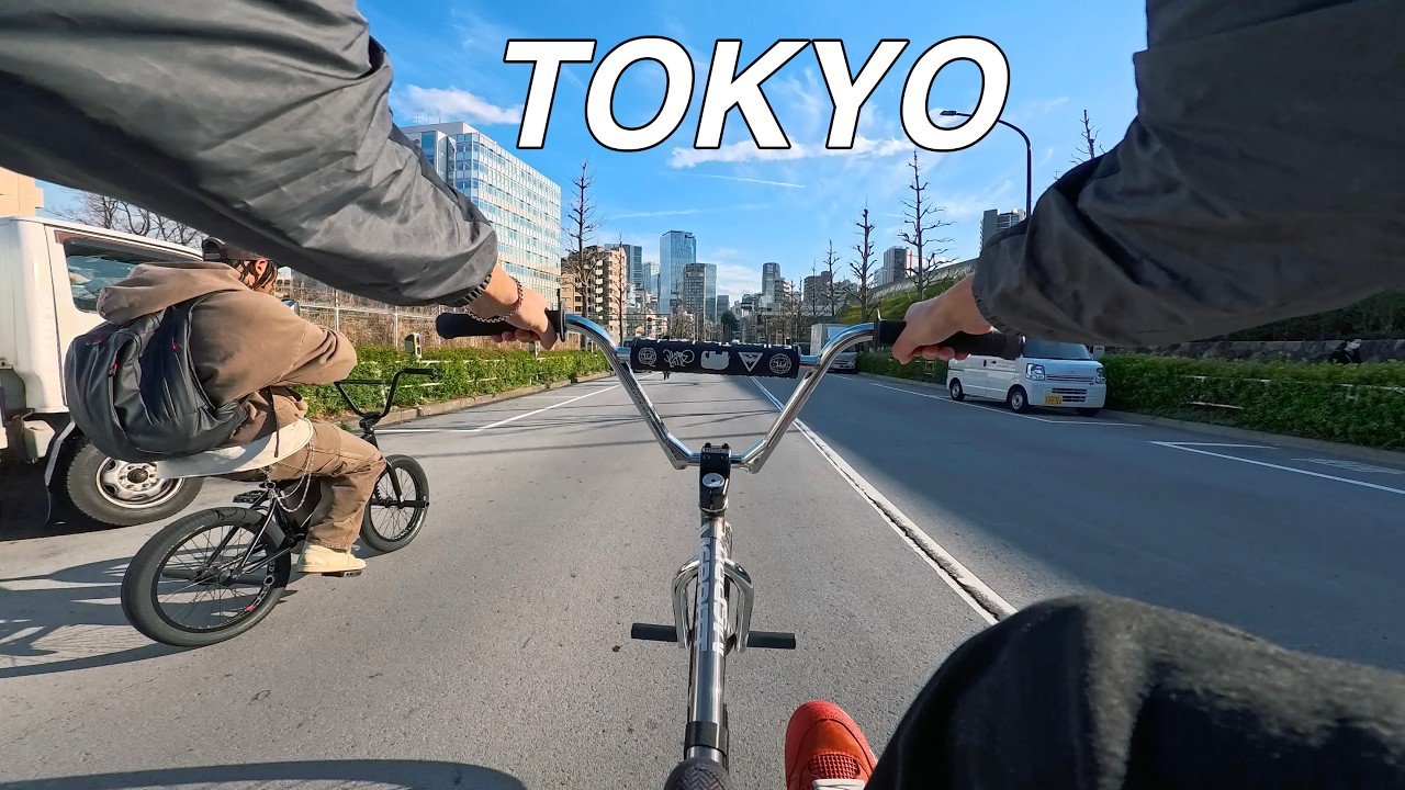 BMX POV: Exploring Tokyo’s Oddly Quiet Streets