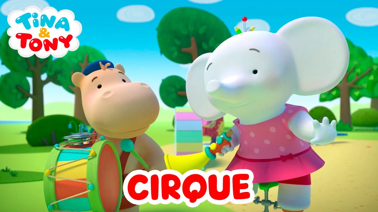 Le cirque avec Tina et Tony | Tina & Tony | Dessin animé
