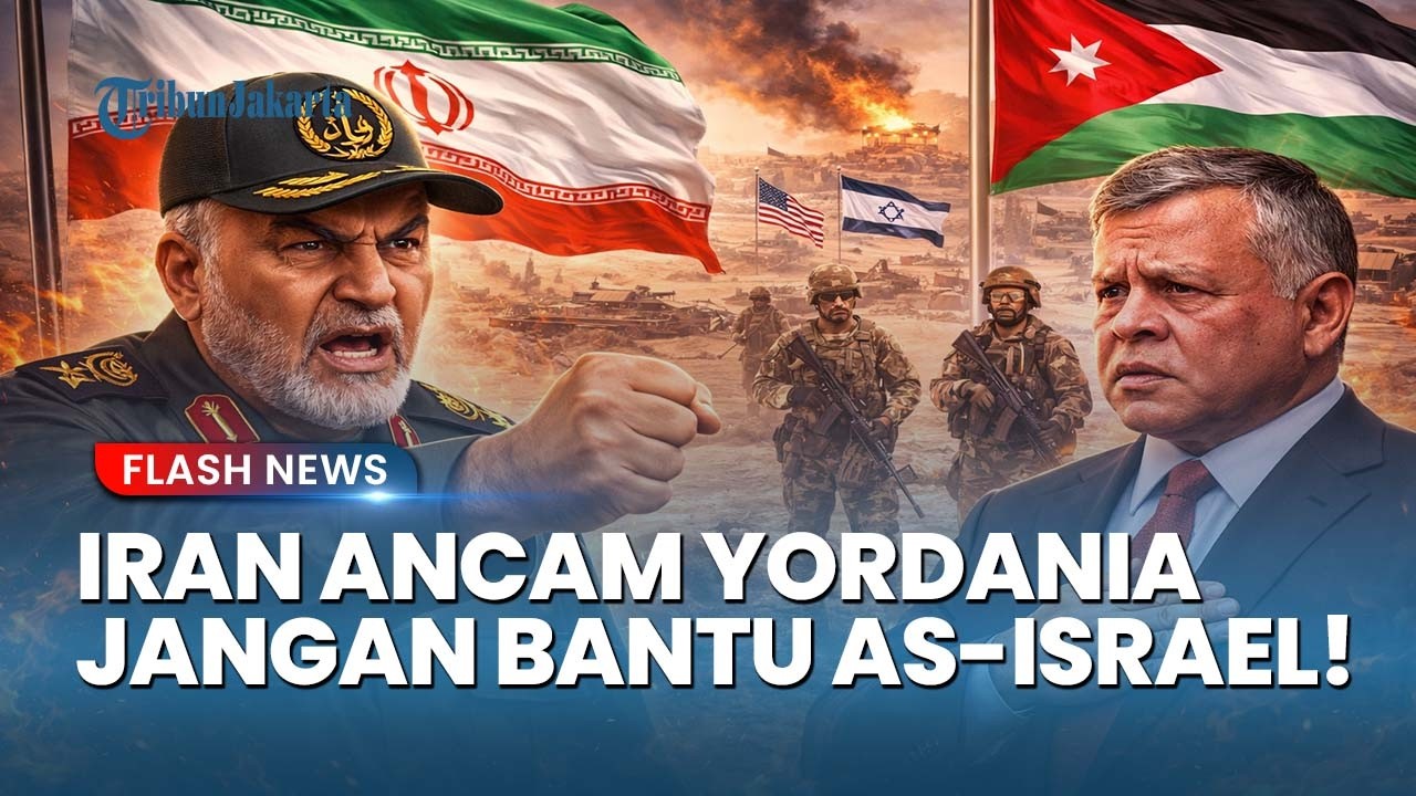 YORDANIA TERANCAM! Iran Beri Ultimatum Keras Jangan Jadi Basis Serangan AS-Israel atau Siap Diserang