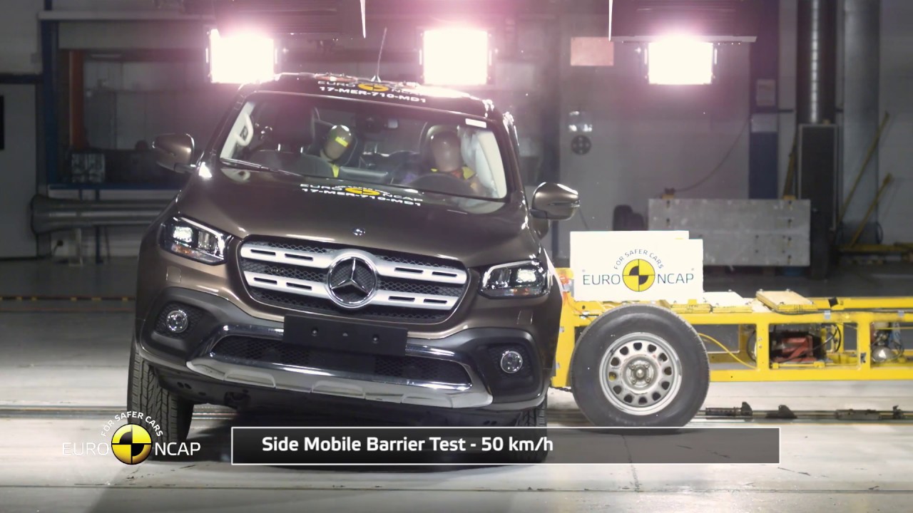 Euro NCAP Crash Test of Mercedes-Benz X-Class
