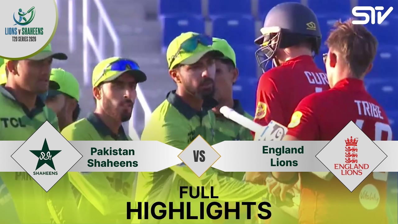 Full Highlights | Pakistan Shaheens vs England lions | Match 01 | T20I Series | ZN1K