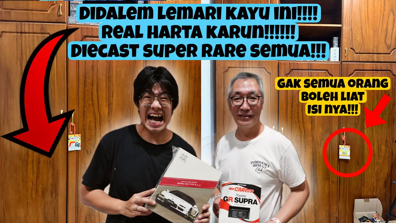 BUSET!!! HARTA KARUN DIDALAM LEMARI!!!! KALIAN GAK AKAN NYANGKA APA ISI NYA SIH INI LEMARI!!!