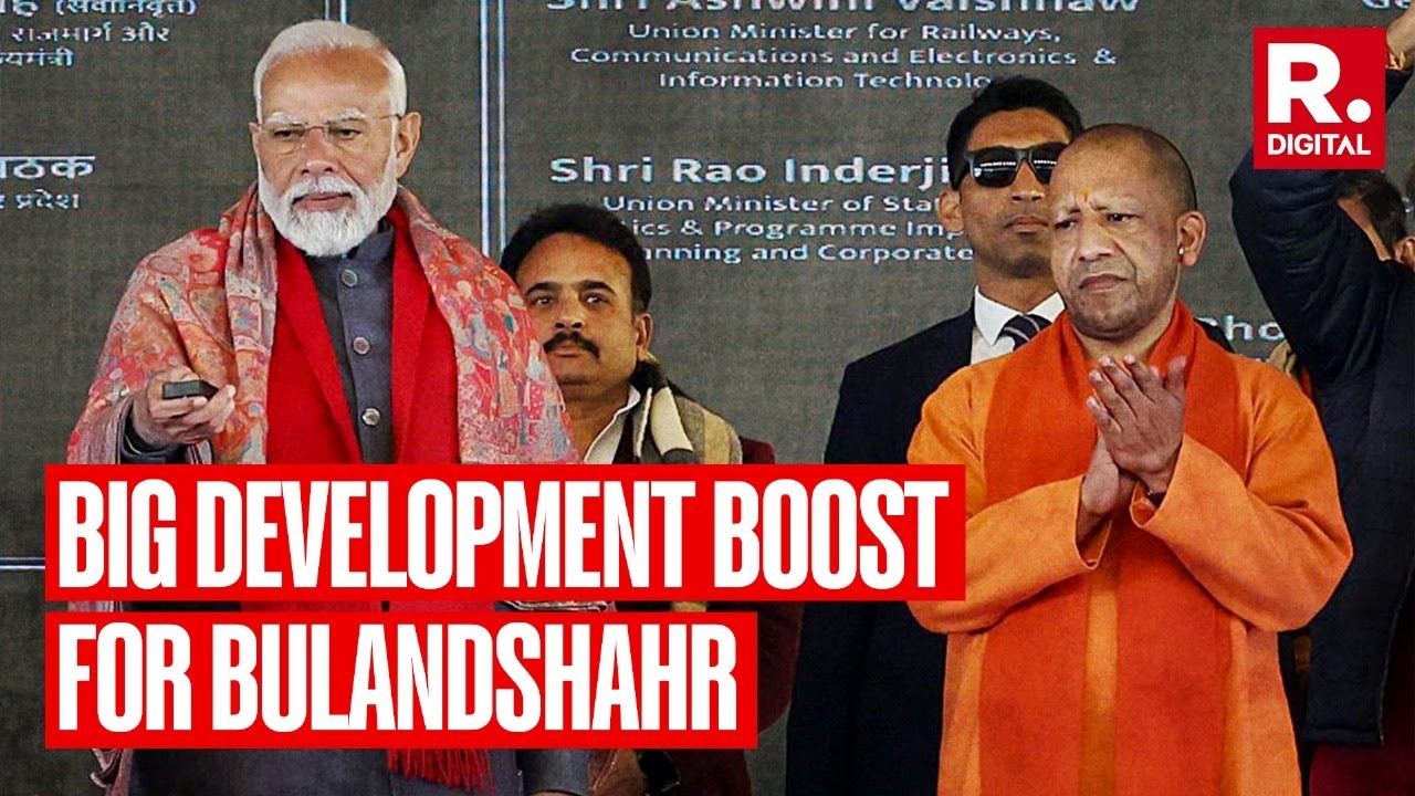 PM Modi Unveils Development Projects To Boost Infrastructure In Bulandshahr