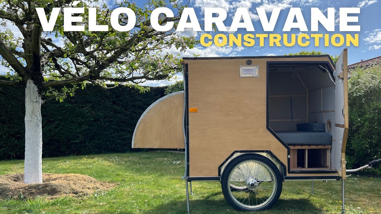 Je construis mon BIKE CAMPER (et je te le présente à la fin) - Part. 2