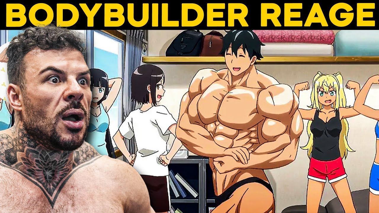 Bodybuilder Reage Ao Anime que ENSINA MUSCULAÇÃO | Dumbbell Nan Kilo Moteru #04