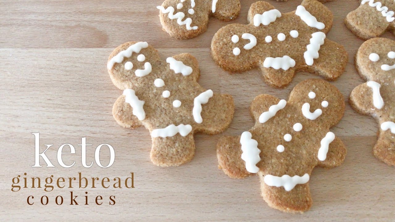 Keto Gingerbread Cookies