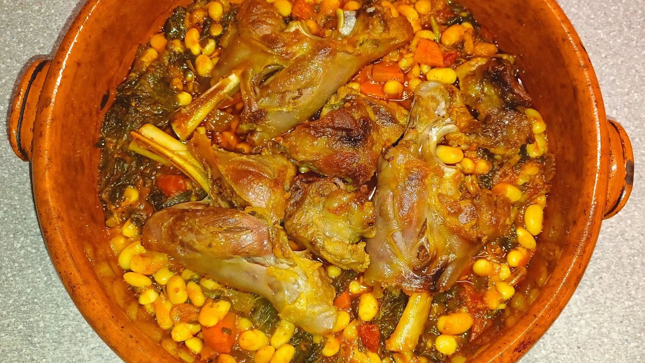 Баранья рулька с фасолью и травами - “Коци ме фасоля ке хорта” / Греческая кухня / Просто и вкусно 😋
