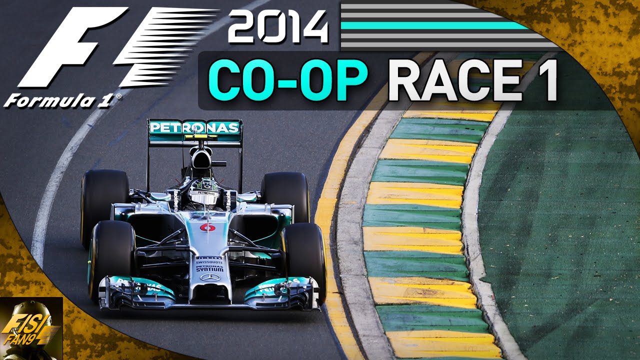 F1 2014 | Co-op Championship REBOOT - Race 1 Australia (Live Commentary)