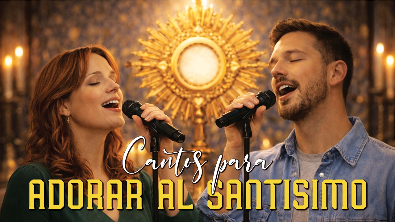 Adora a Jesús Sacramentado con 15 Cantos Eucarísticos ✨ Música para el Santísimo